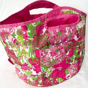 Lily Pulitzer large insulated beach bag/tote